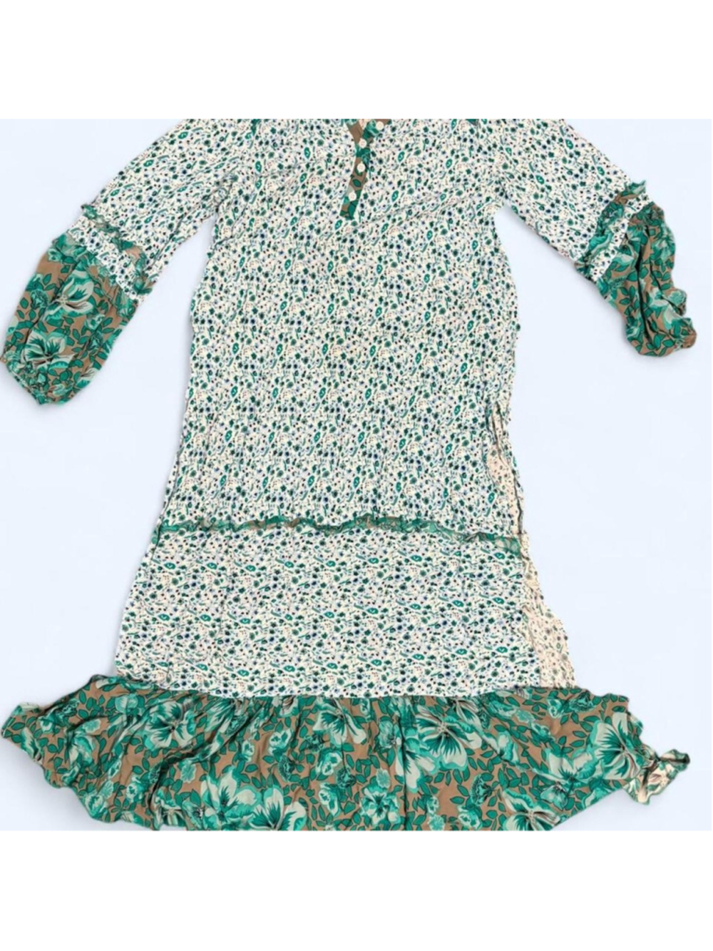 Floral collared dress